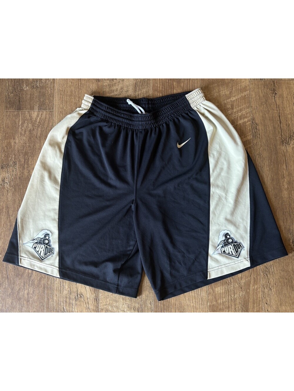 Nike Team Purdue Boilermakers Basketball Shorts Mens Size Large Athletic Workout